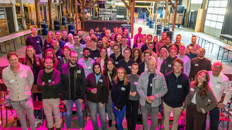 A group of people gathered for an event